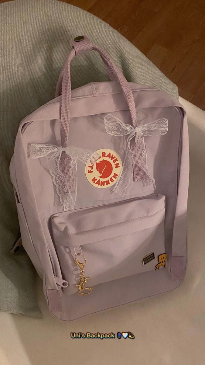 Personalized Flower Hand Embroidery, Kanken Bag Embroidered with Colorful Flowers, Customized Daisy Flower Garden Sewing Pattern