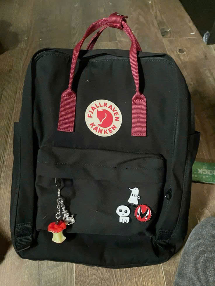 Personalized Van Gogh Starry Night Hand Embroidery, Hand Embroidered Fjallraven Kanken Backpacks, Van Gogh Starry Night Inspired Sewing Pattern